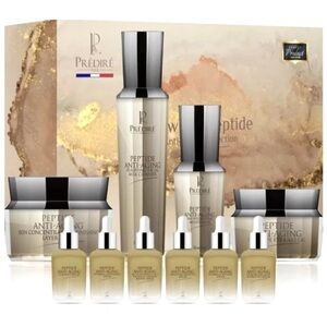 Flawless Peptide Anti-Aging Skincare Set - Gold and Silver